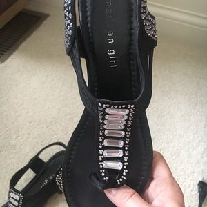 madden girl Shoes - Madden girl black sandals with jewels madden girl Shoes - Madden girl black sandals with jewels